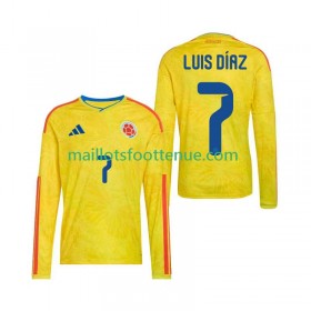 Maillot/Tenue Colombie Luis Diaz 7 World Cup Domicile 2026 Manche Longue
